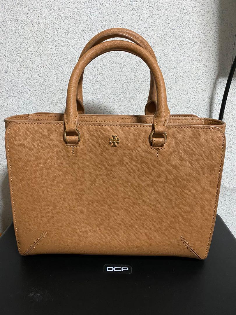 Tory burch saffiano tote hot sale