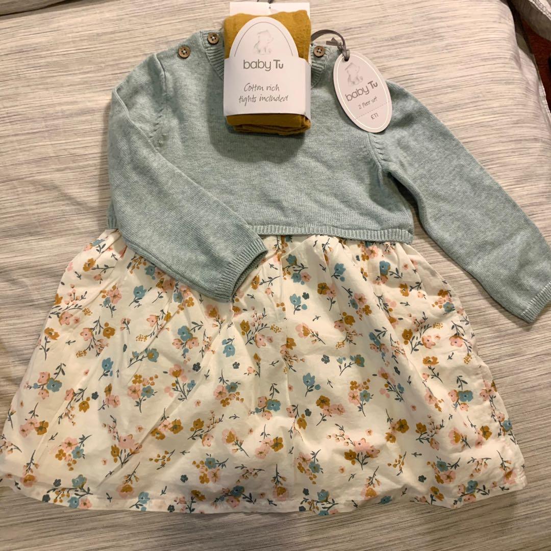 Tu Clothing Knitted Dress Tights Babies Kids Babies Kids