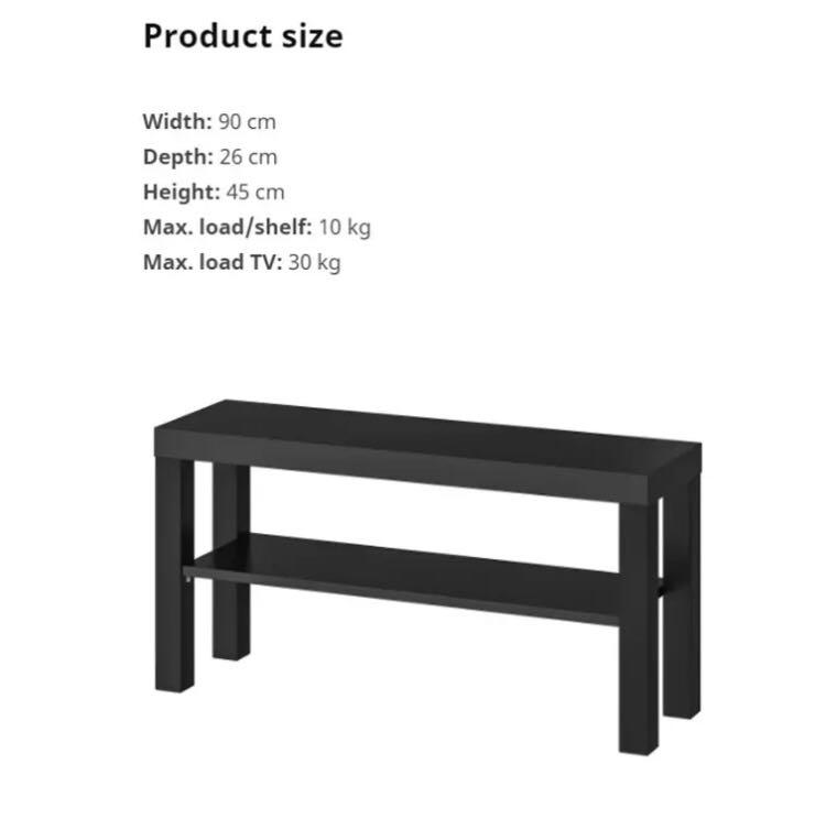 TV Console IKEA (can be disassembled) , Furniture & Home Living
