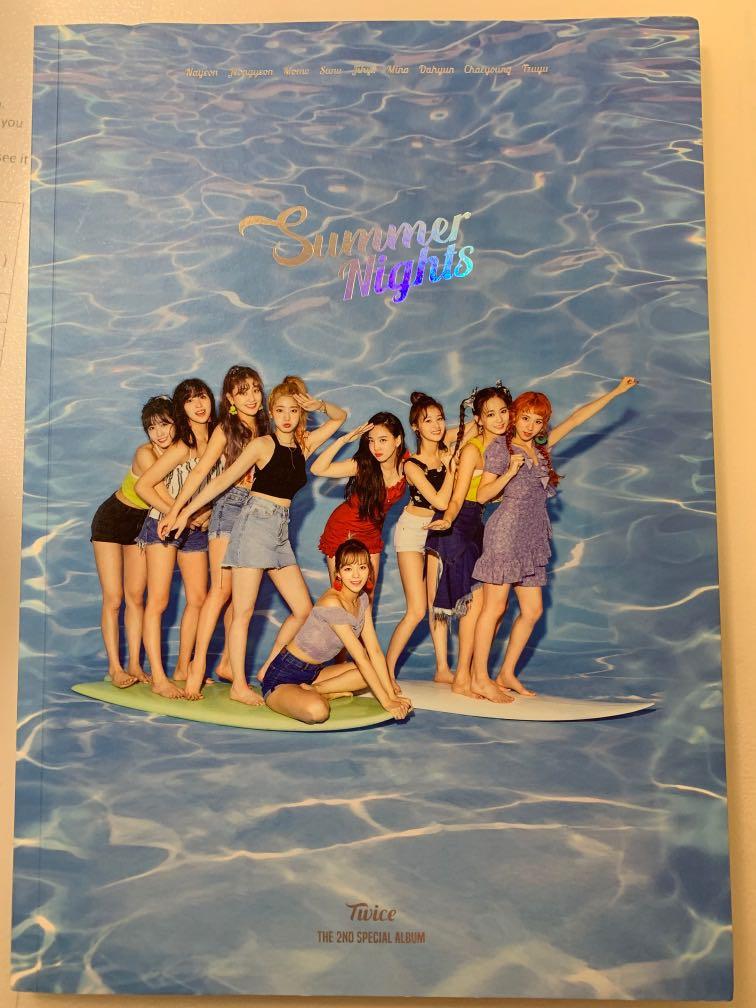Twice 淨專輯summer Night 韓流 Carousell