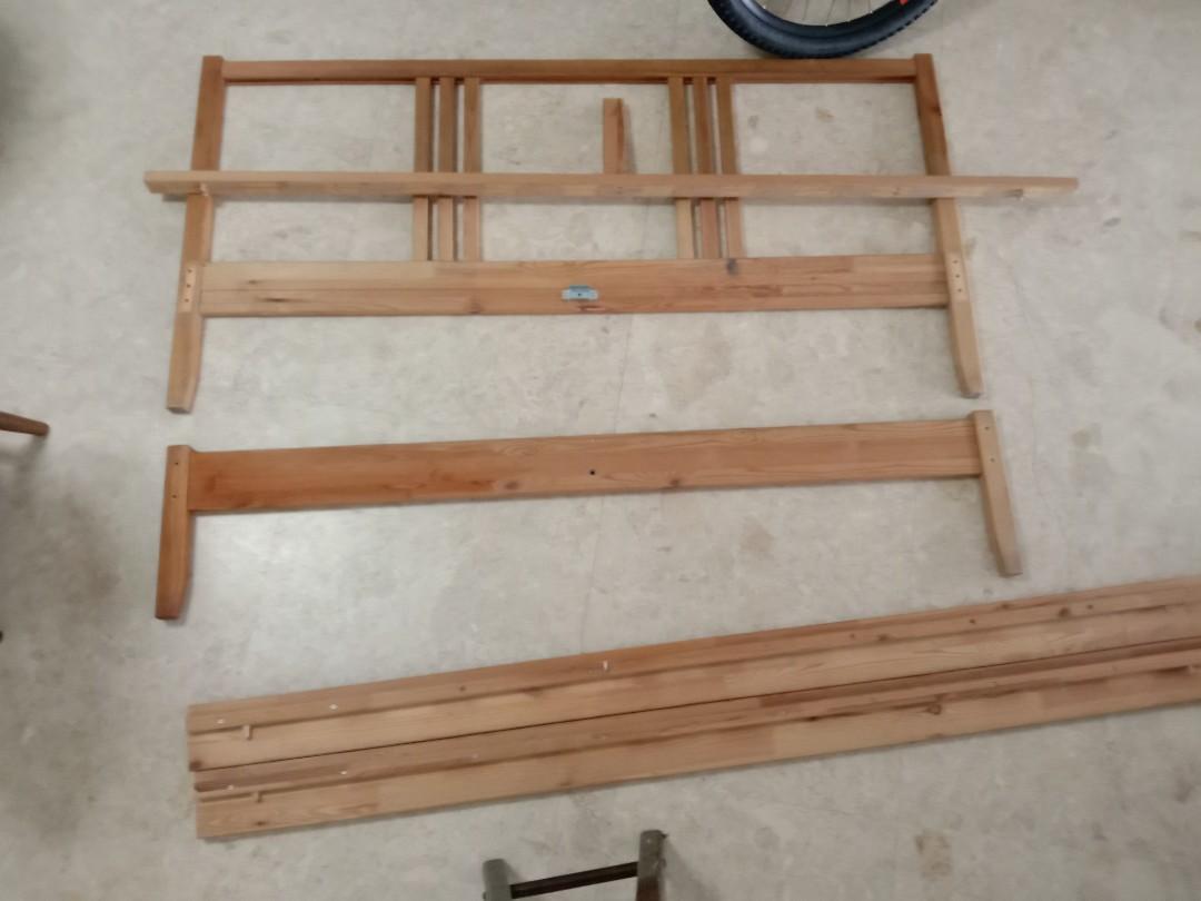 Ikea sultan lade twin clearance bed
