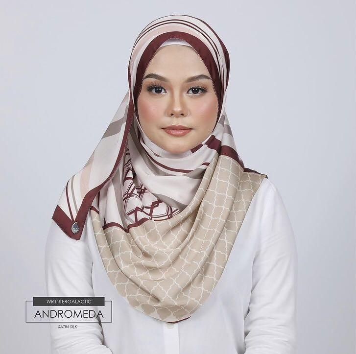 Printed clearance satin shawl