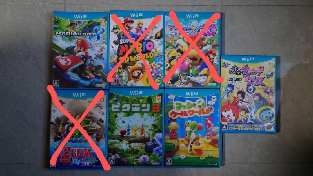 Wii U遊戲 電子遊戲 電子遊戲機 Nintendo 任天堂 Carousell