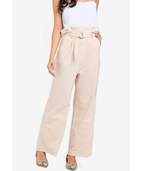 Paper bag palazzo pants clearance
