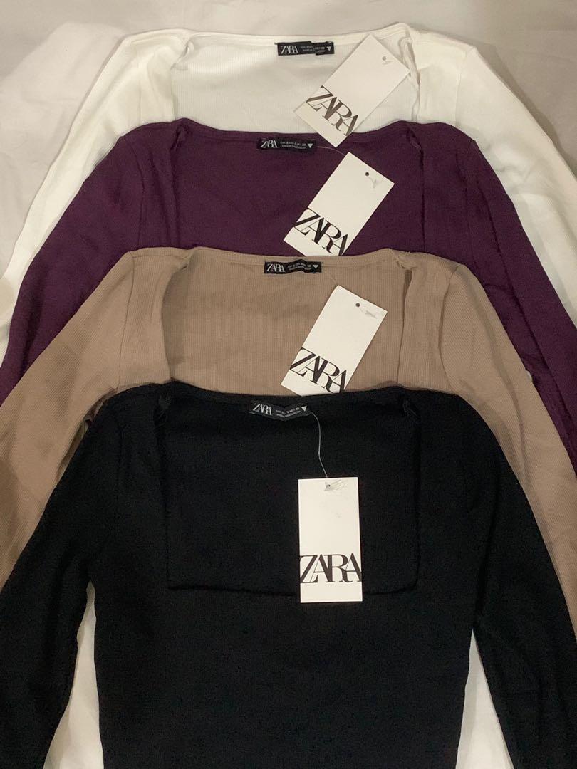 zara long sleeve top