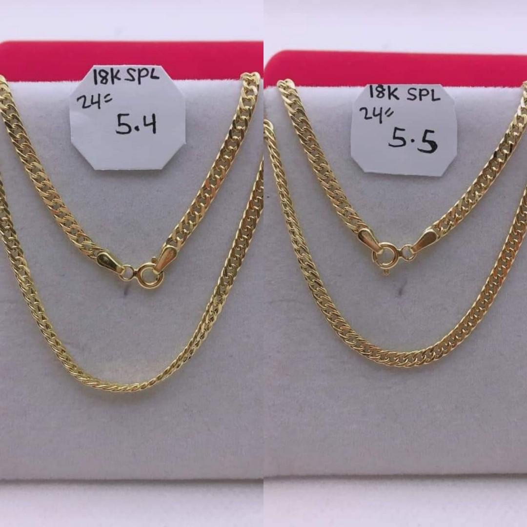 18k Saudi Gold 24 Japan Cadena Style Chain, Women's Fashion, Jewelry &  Organizers, Necklaces on Carousell