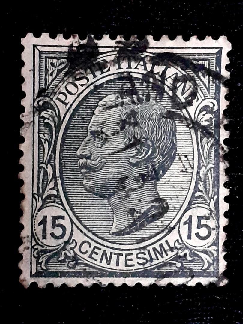 1919 Italy King Victor Emanuel III 15c used stamp, Hobbies ...