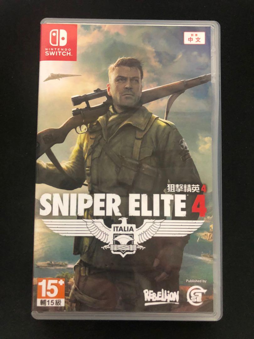 狙擊精英4 Sniper Elite 4 遊戲機 遊戲機遊戲 Carousell