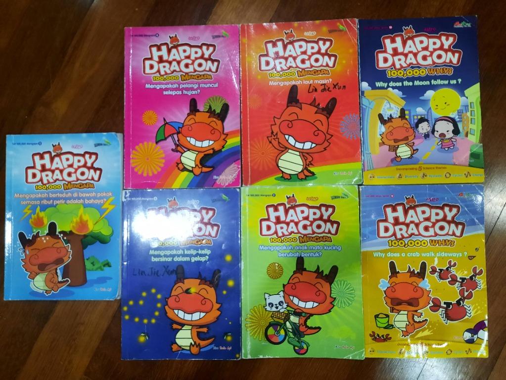 7 Happy Dragon (Malay u0026 English) from Astro, Books u0026 Stationery 