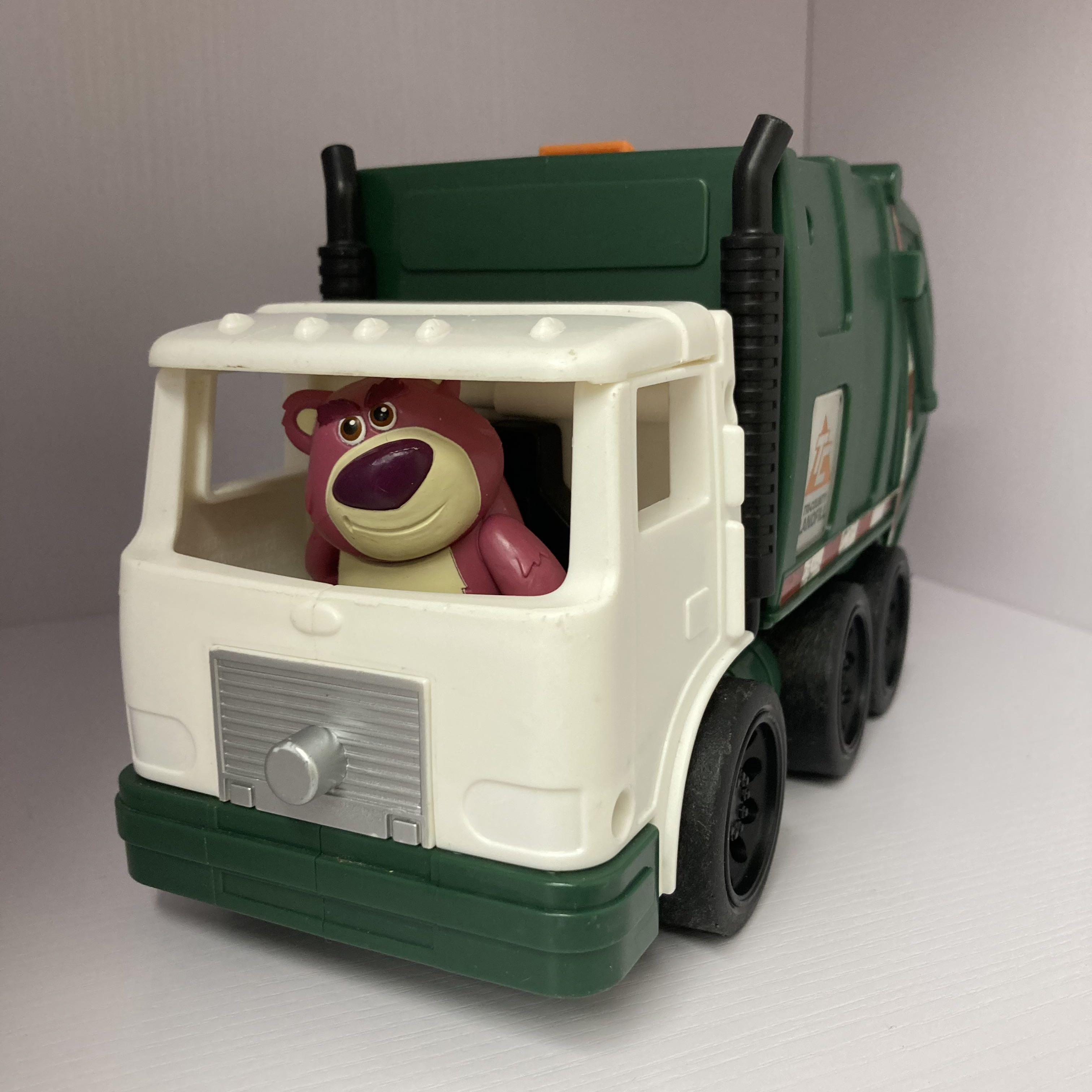 勞蘇垃圾車22cm 有機關 Toy Story 反斗奇兵玩具總動員lotso 勞蘇 玩具 遊戲類 玩具 Carousell