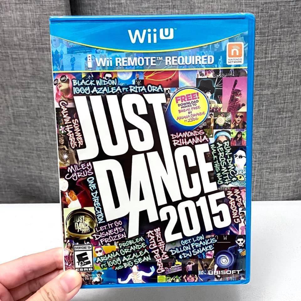 中古 原裝美版wiiu Wii U Game Just Dance 15 跳舞音樂遊戲支援四人同樂 遊戲機 遊戲機遊戲 Nintendo 任天堂 Carousell