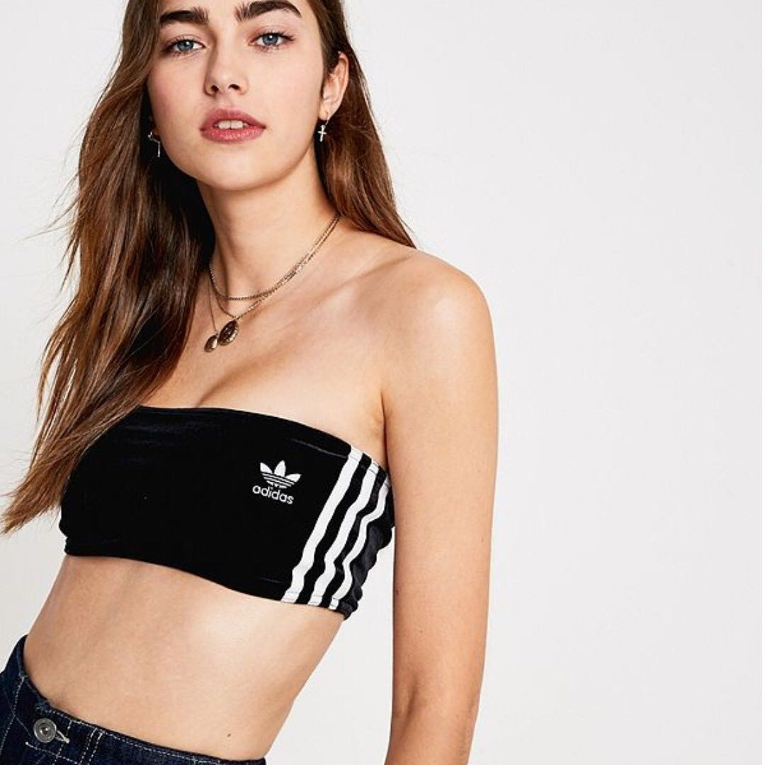Adidas velour tube top Clearance