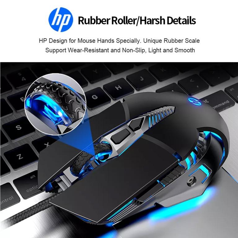 (屯門實體店) HP Gaming Mouse G160 有線光學電競滑鼠, 電腦 ＆ 平板電腦, 電腦周邊產品, 電腦滑鼠及相關產品