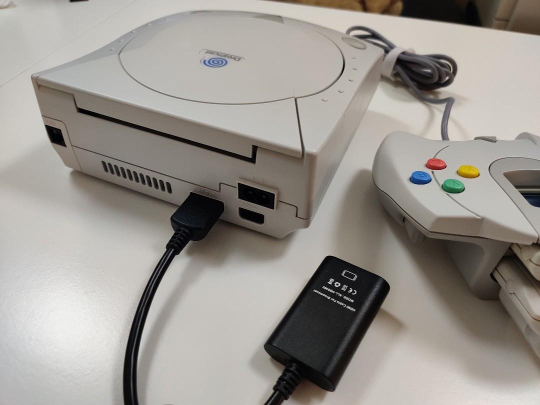 世嘉Sega Dreamcast HKT-3030 歐版PAL 主機連手掣, 電子遊戲, 電子遊戲