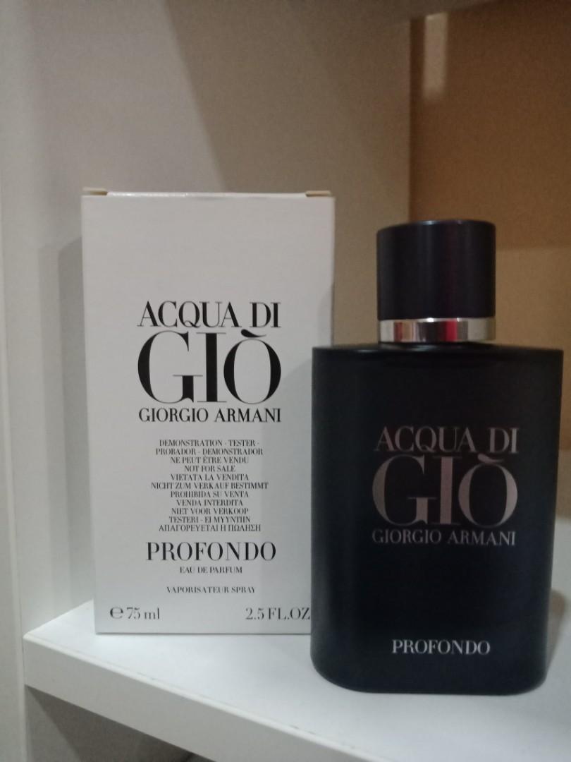 Acqua Di Gio Profondo Edp 75ml Health Beauty Perfumes Nail Care Others On Carousell Acqua Di Gio Profondo Edp 75ml Health Beauty Perfumes Nail Care Others On Carousell