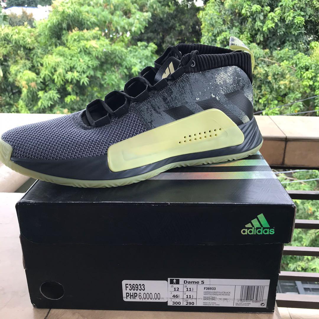 Adidas Dame 5 Lights, Men's Fashion, Sneakers on Carousell