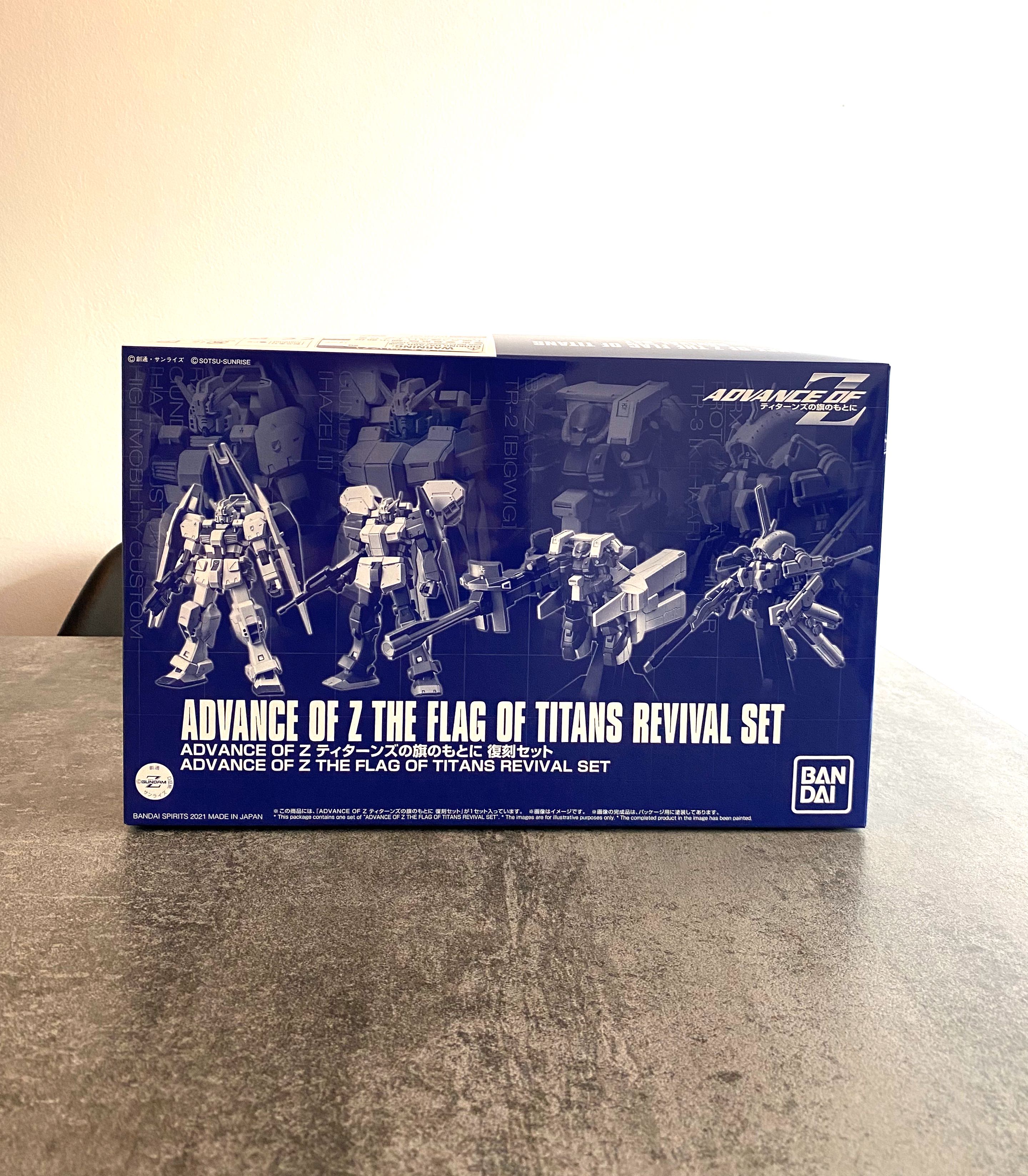 Advance Of Z The Flag Of Titans Revival Set Gunpla Hobbies Toys Toys Games On Carousell