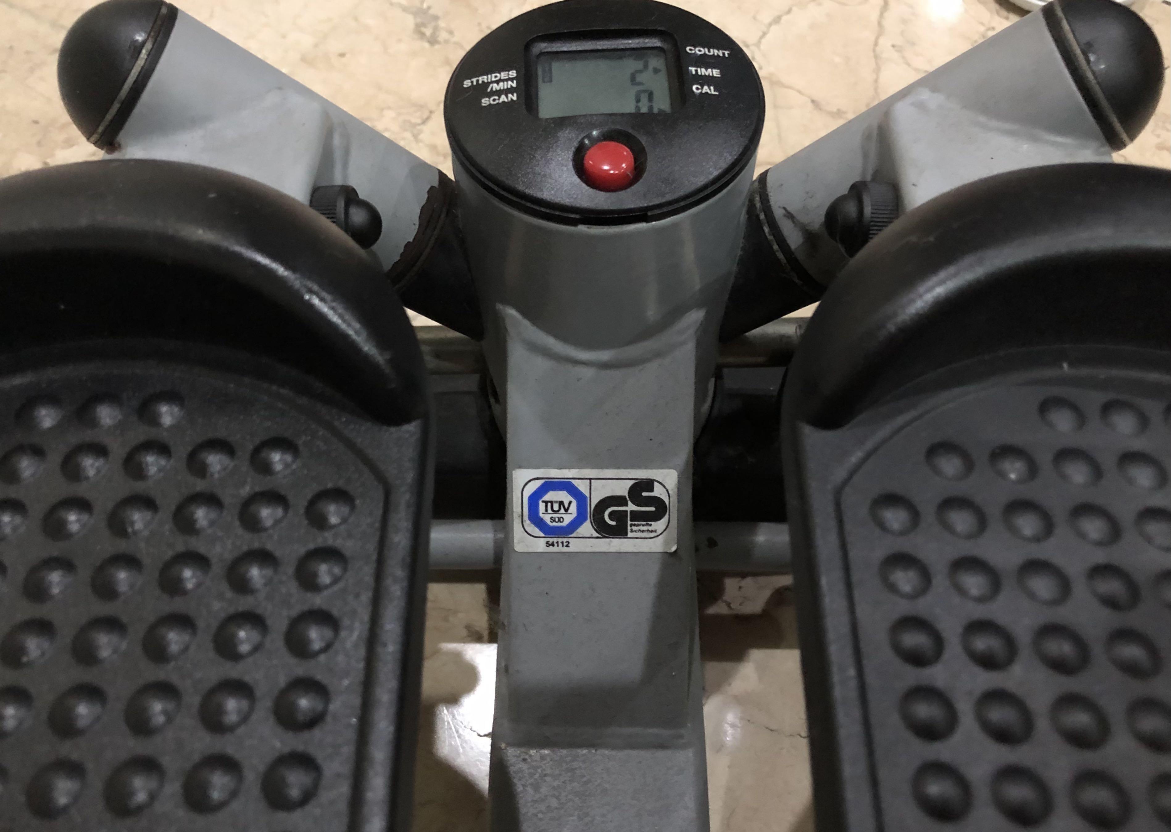 Geprüfte sicherheit stepper clearance