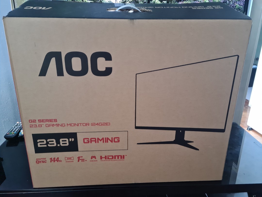 Aoc G2 144hz Gaming Monitor Computers Tech Parts Accessories Monitor Screens On Carousell