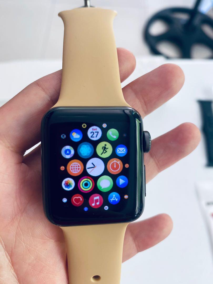 Apple watch series outlet 3 38 gold