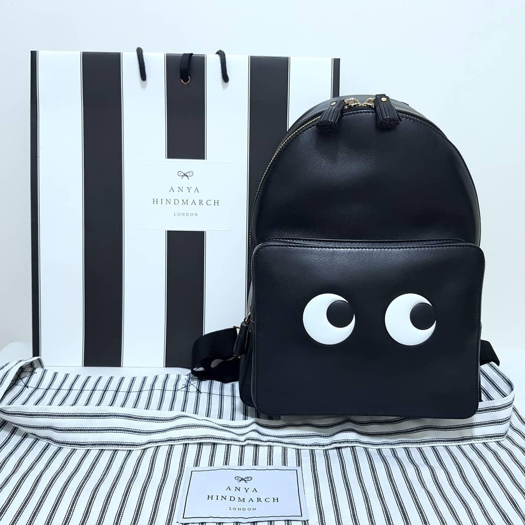 Anya hindmarch leather best sale backpack