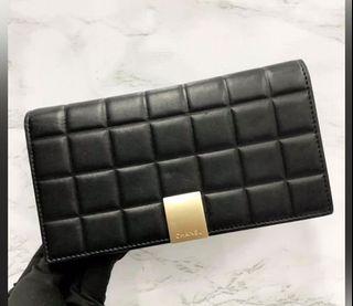 Authentic Chanel lambskin wallet