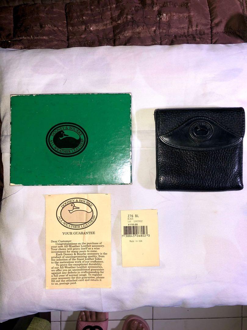 dooney and bourke bifold wallet