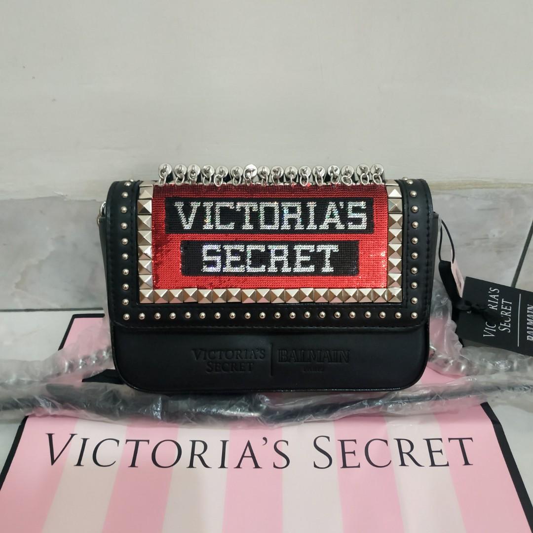 RARE BALMAIN X Victorias Secret Bag Downtown Crossbody 