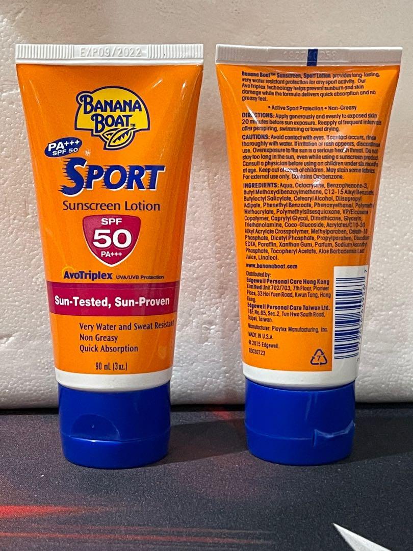 Sunblock hotsell banana boat