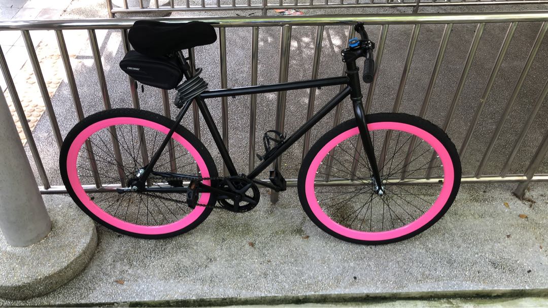 Pink fixie shop