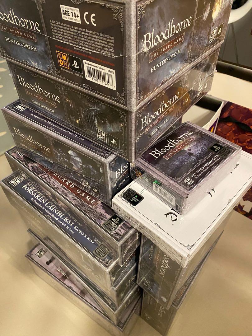 Bloodborne The Board Game - Pledge Full Moon ALL IN Kickstarter - Complet Et Neuf