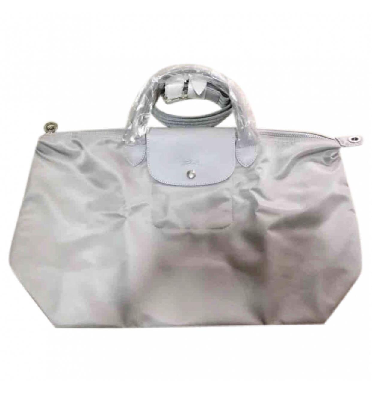 Blluers Shop - Original Longchamp Le Pliage Neo Ikat Pouch. Ivory