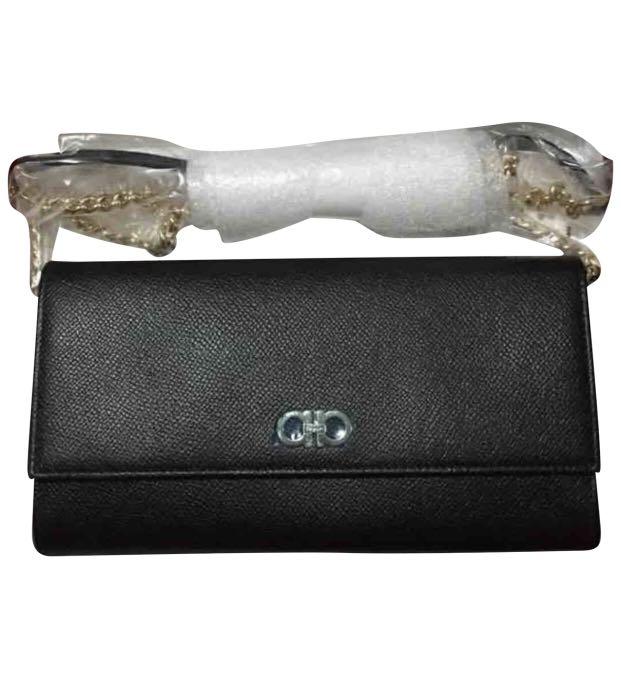 Salvatore ferragamo double gancio wallet cheap