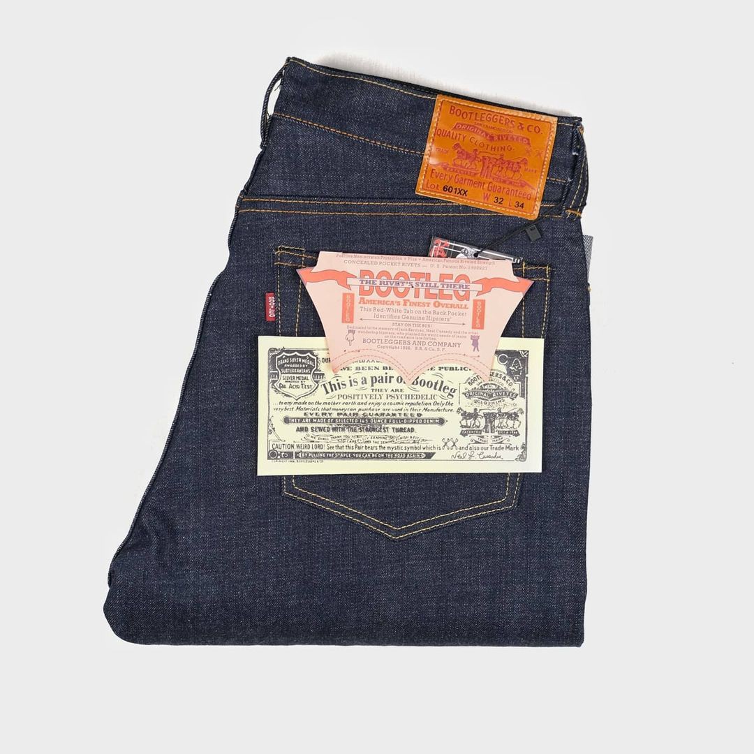 Bootlegger \u0026 co Selvedge Denim 601xx 