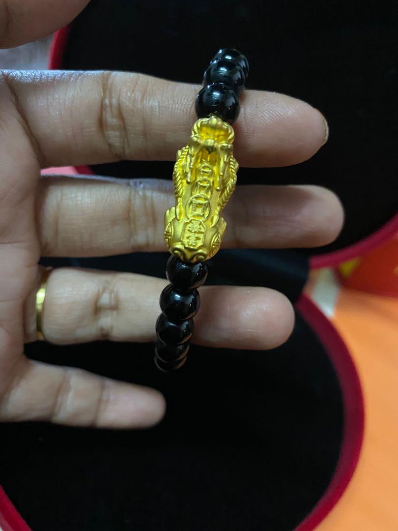 bracelet dragon emas 999 poh kong Women s Fashion Jewelry