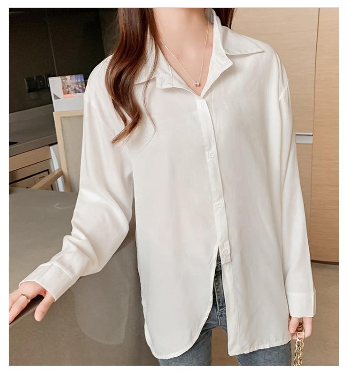flowy white shirt