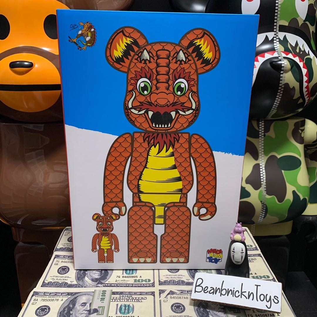 Brand new>> Steve Caballero 100% + 400% bearbrick, 興趣及遊戲