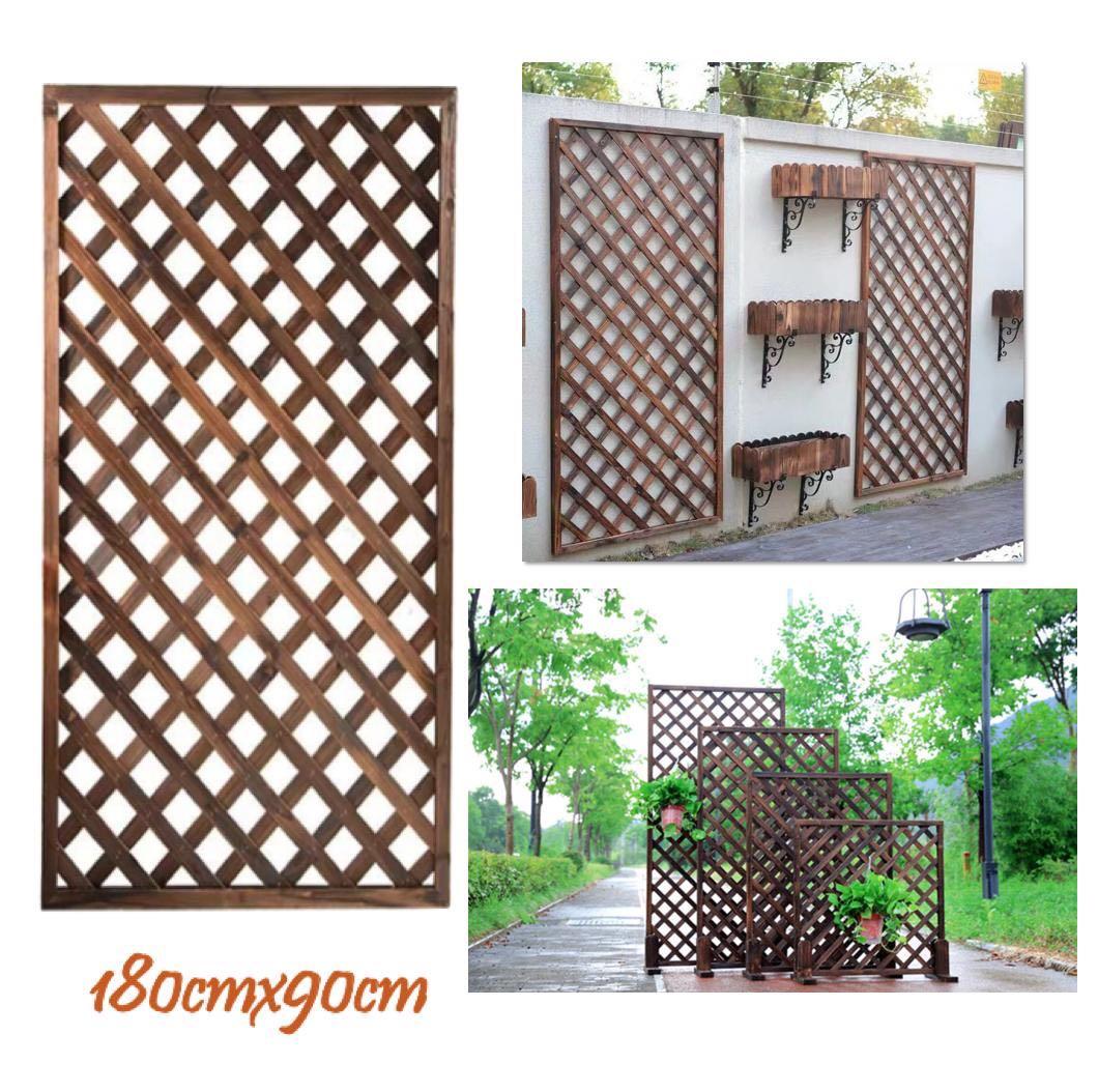 Carbonized plant stand / privacy screen, Furniture & Home Living, Home