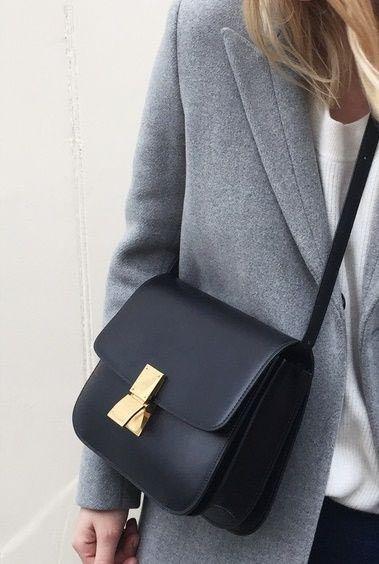 Celine Box Bag in Medium (Black)