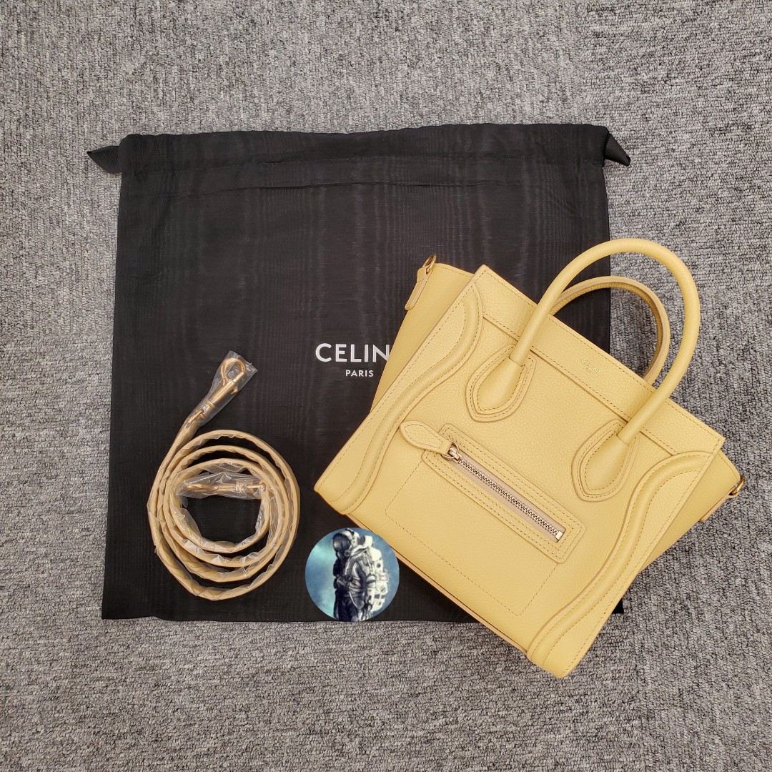 yellow celine nano