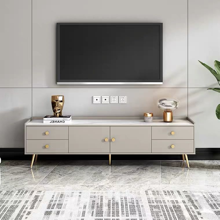 Champagne TV Console