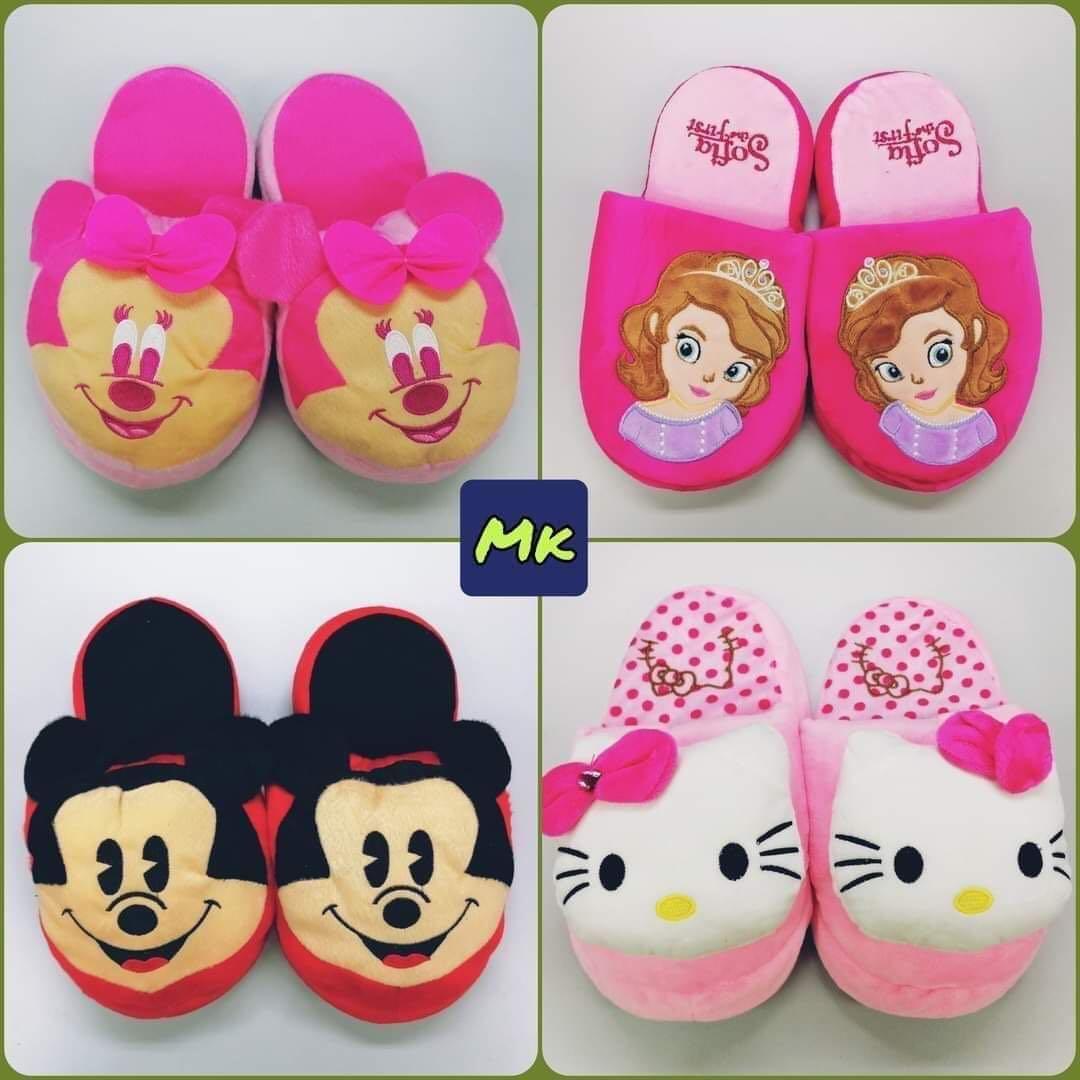 Character bedroom slippers store