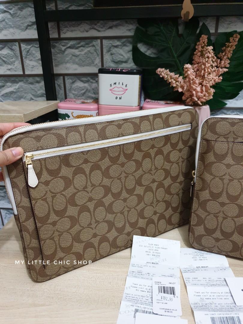Coach love laptop sleeves 13", Computers & Tech, Parts & Accessories