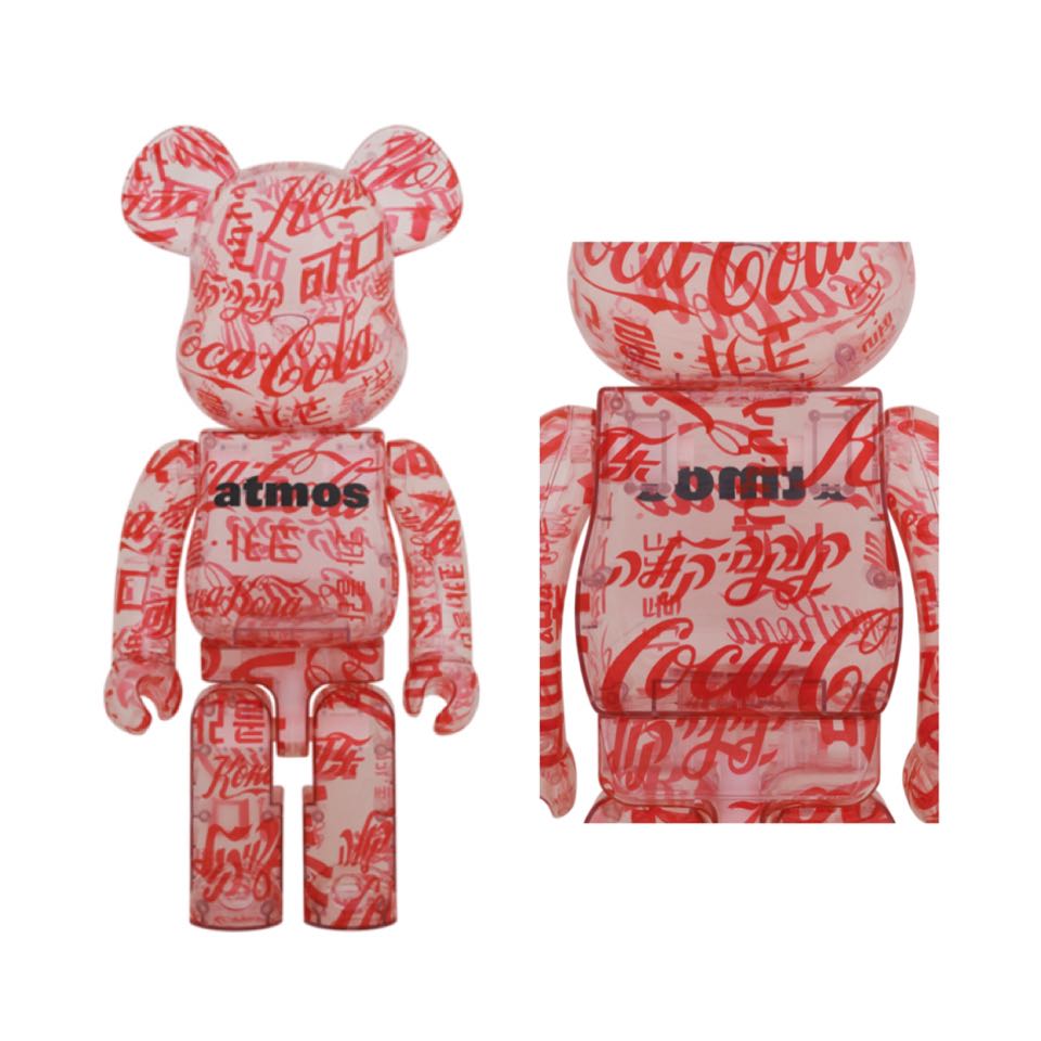BE@RBRICK atmos×Coca-Cola CLEARRED 1000％ - フィギュア
