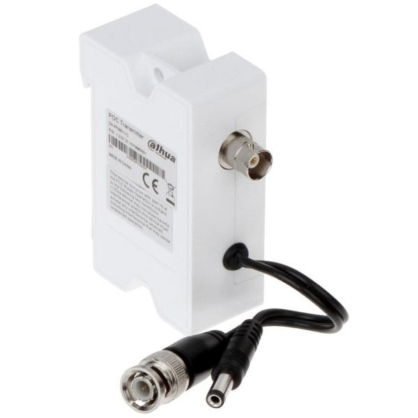 Dahua DH-PFM811-C PoC transmitter (Category: Security Systems & CCTV Cameras) located in Manila. Submitted by sdfsolutions (Listing ID 1077903388, Image 1). Description: PoC signal transceiver, single-channel, supported format: HDCVI, DC power supply 12 - 36 V (from PoC line), transmission via coaxial cable up to 400 meters with RG59 type cable. 1 BNC POC line input channel, 1 BNC output to the camera and Jack Power DC. Tags: POC Transmitter .