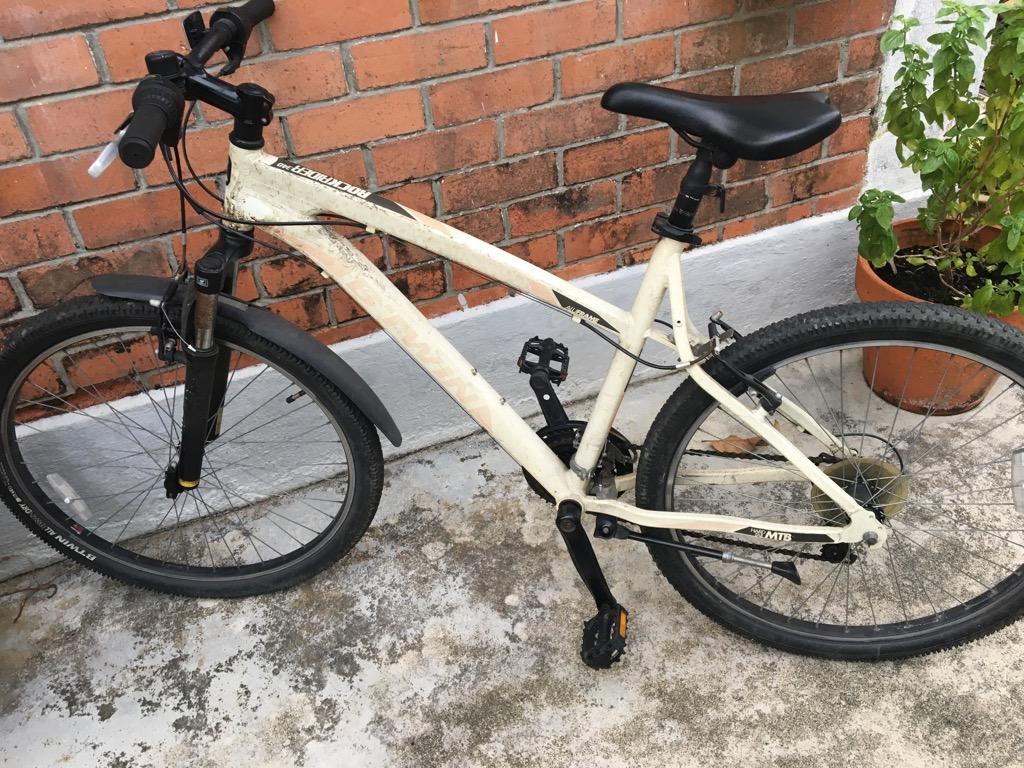 Rockrider 340 orange decathlon on sale