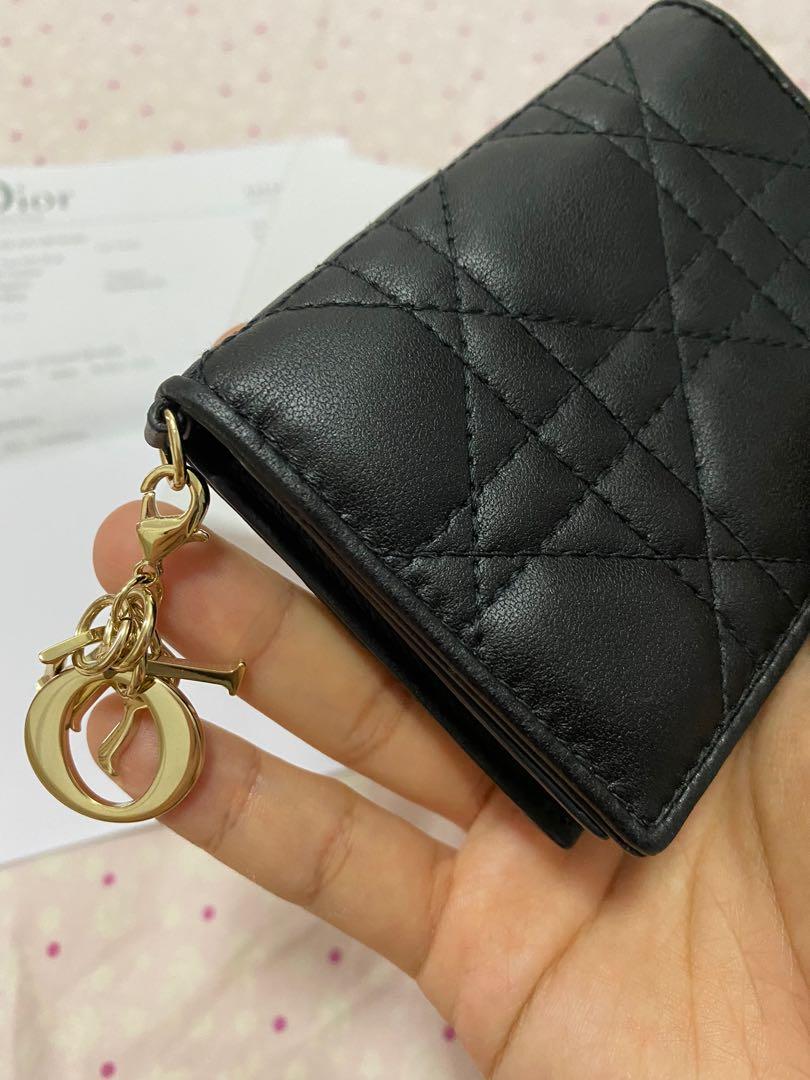 Dior small wallet & card holder, Luxury, Bags & Wallets on Carousell