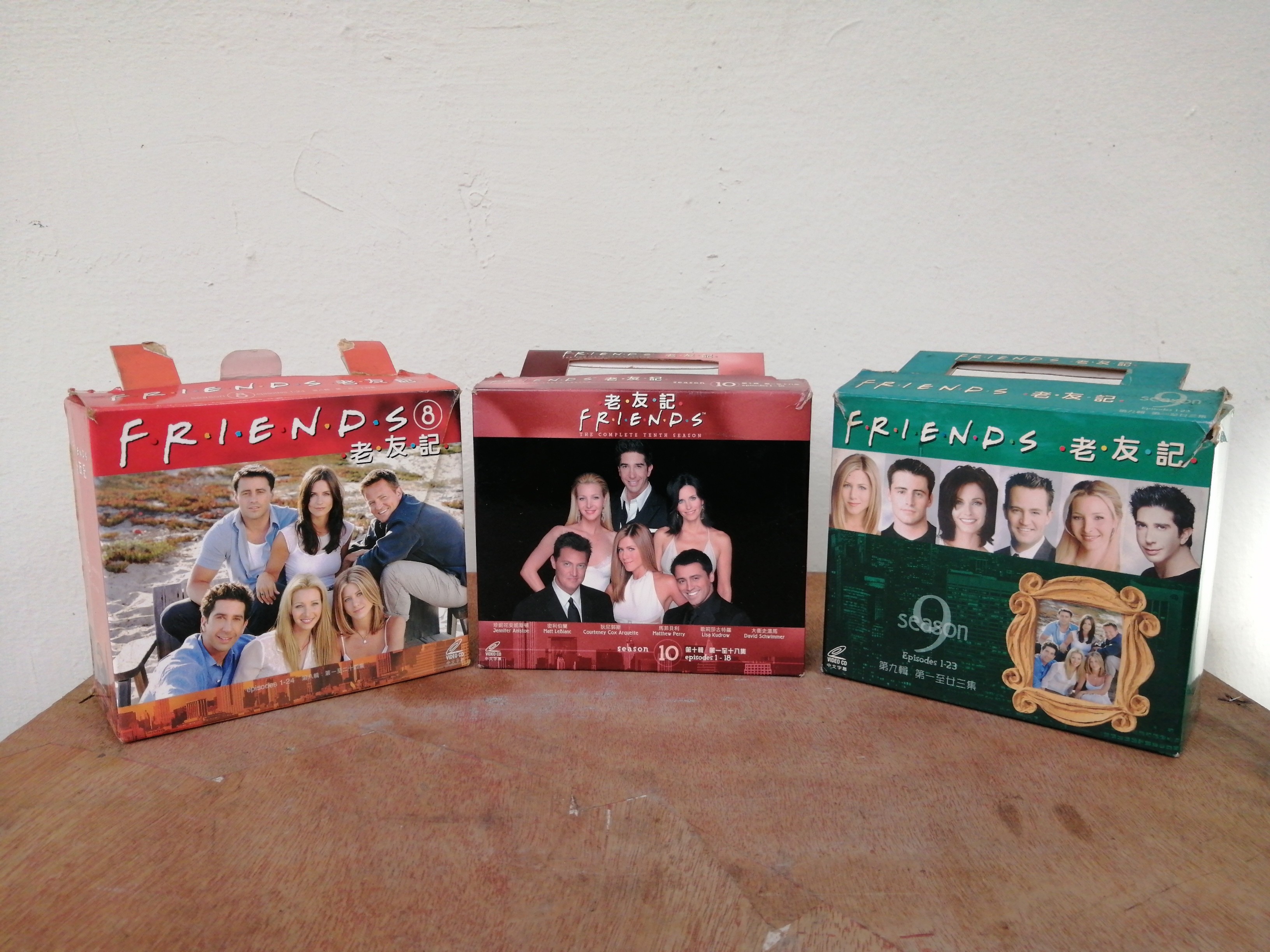 FRIENDS VCD Box Set Season 8 9 and 10, TV & Home Appliances, TV ...