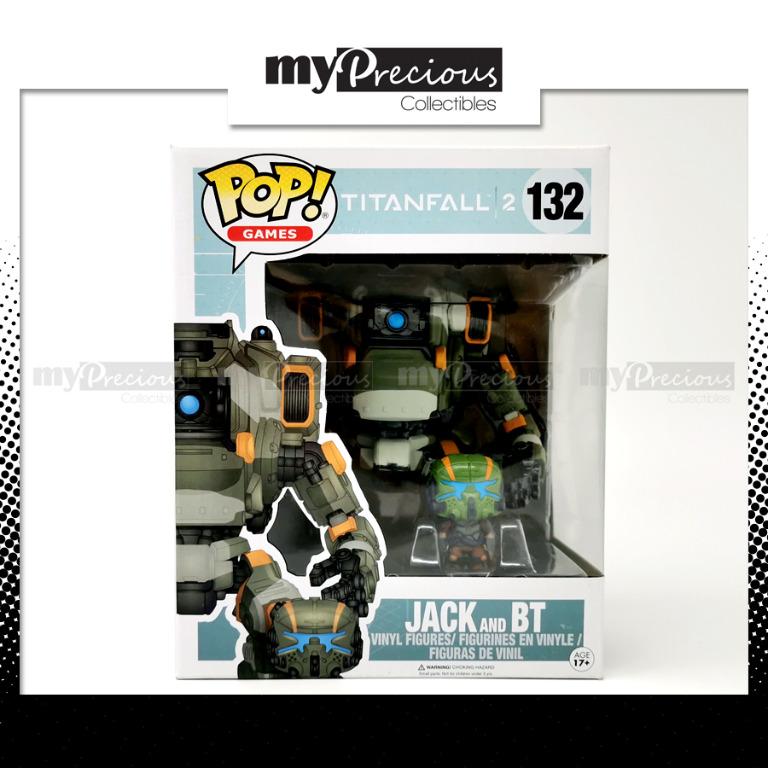 Funko Pop Games Titanfall 2 132 Jack Cooper And Bt Vinyl Rare Toys Games Action Figures Collectibles On Carousell