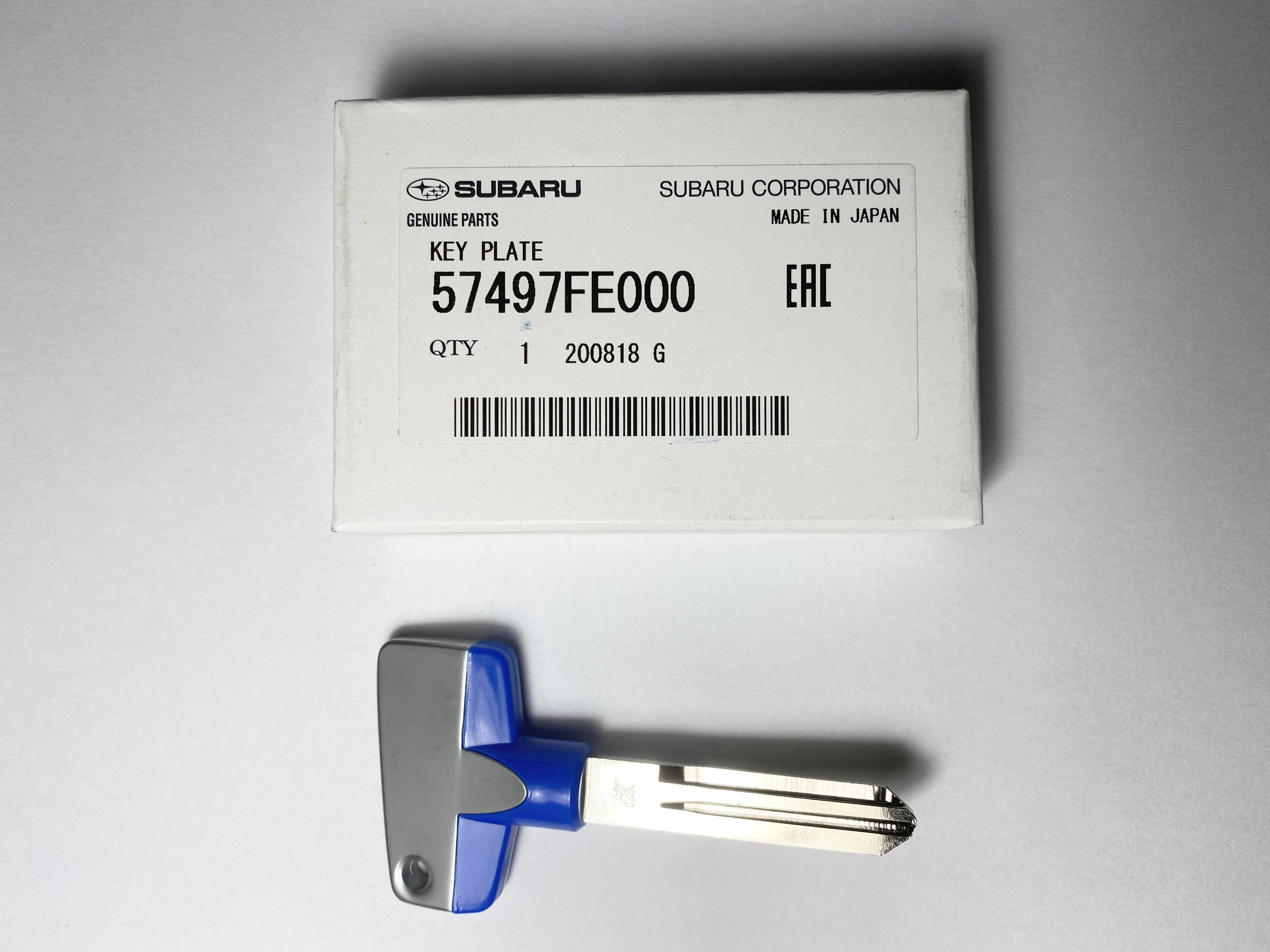 Genuine Subaru STI key 車匙57497FE000 Imrpeza WRX Legacy Forester